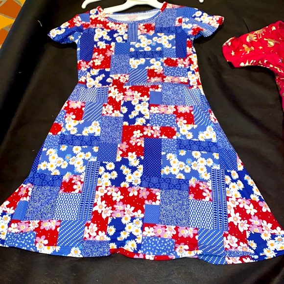 10-12 Girls dress lot, size 10-12, NWT, 2 piece set,2 patterns, girls NWT - Picture 6 of 15